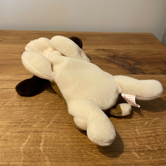 Ty Beanie Babies Bernie Dog Multicoloured Brown 1996 – New Tag On VINTAGE - Picture 10 of 11
